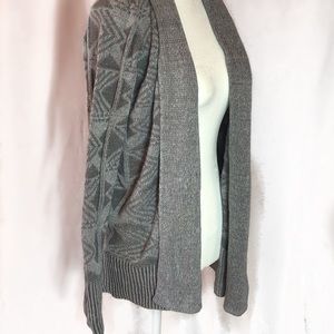 Grey knit sweater